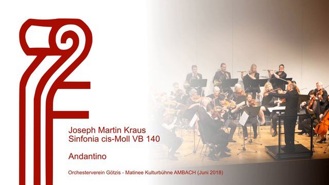 Joseph Martin Kraus - Symphonie Cis-Moll Vb 140 - Andantino смотреть онлайн