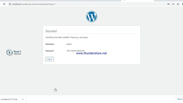 Install wordpress on localhost - Step by step guide| Wordpress website tutorial смотреть онлайн