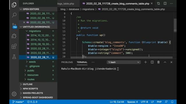 [Hindi] Create model in Laravel || Seeding in Laravel || Modeling in Laravel || Eloquent Model смотреть онлайн