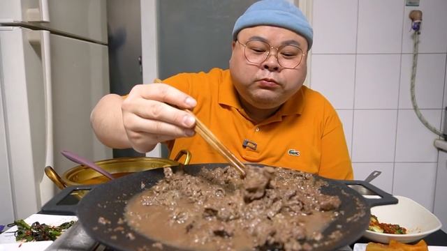 진짜 울뻔 했다ㅜㅜ│엄마표 소불고기 먹방_ 아! 지렸다! 이맛이지.. Korean Bulgogi Mukbang Eatingshow
