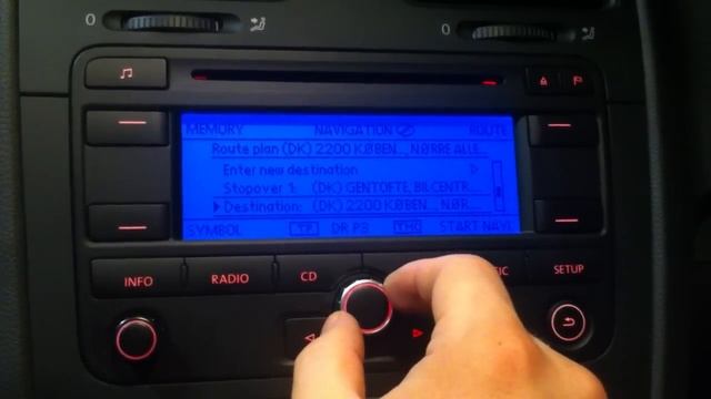 VW RNS 300 смотреть онлайн
