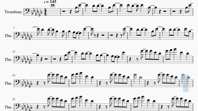 Trombone Sheet Music: How to play Feels Like by Gracie Abrams смотреть онлайн