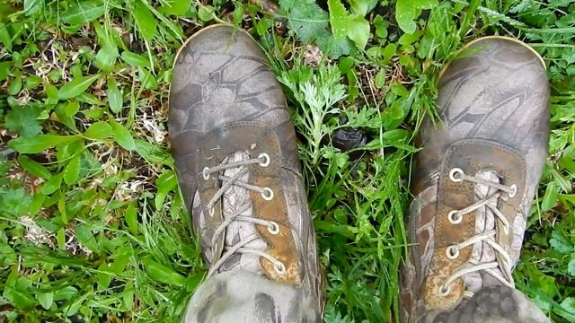 Берцы с AliExpress. Kryptek Highlander после сезона. смотреть онлайн