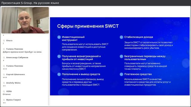 Презентация инвестиционного фонда S-Group. На русском языке. Сергей Усов, 29.11 смотреть онлайн