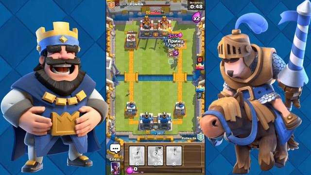 Челендж в Clash royale 5 боёв без проигрышей! смотреть онлайн