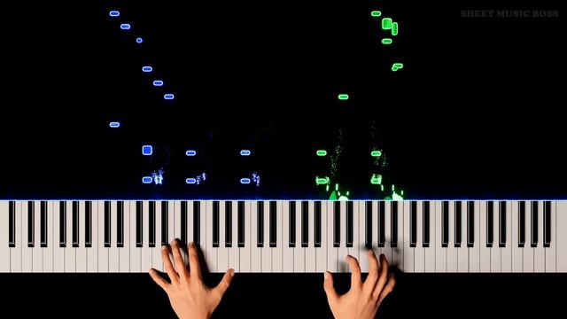 Mark Rober Theme Music (Blue Wednesday - Cereal Killa) - Piano Tutorial смотреть онлайн