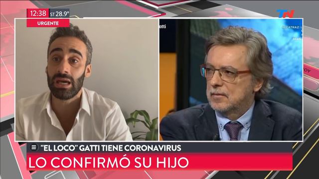 Hugo "El loco" Gatti contrajo coronavirus смотреть онлайн