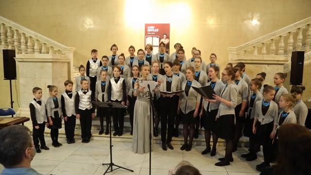 Выступление хора Клавиши, ДМШИ №13 г.Минска, в Национальном Художественном музее Республики Беларус смотреть онлайн