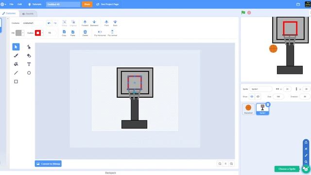 Scratch Tutorial | Scratch Free Throw Basketball Game | Scratch how to make a basketball game смотреть онлайн