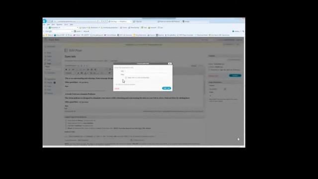 How to - make - a - link - in a Wordpress - PAGE or Post смотреть онлайн