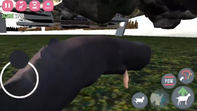 [Goat Simulator] Giant Goat breaks the game смотреть онлайн