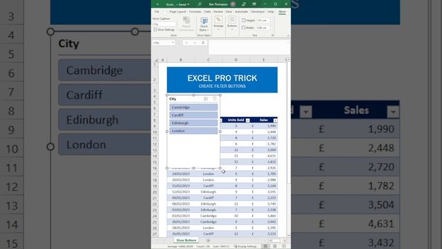 Excel Tutorial: How to Add Filter Buttons to the Top of Your Worksheet #howto #tutorial смотреть онлайн