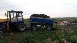 Самодельный минитрактор. МТ с самодельным прицепом. Самодельный двухосный прицеп.