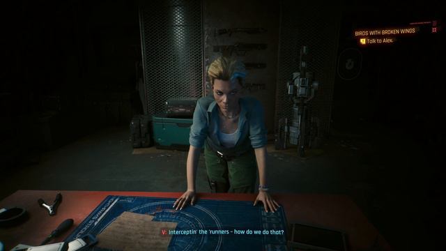 Cyberpunk 2077: Phantom Liberty - Birds With Broken Wings: Follow Alex: Tech Choice, Gives Scanner смотреть онлайн