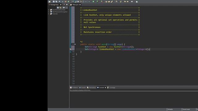 Java - #33 - Set, HashSet, LinkedHashSet смотреть онлайн