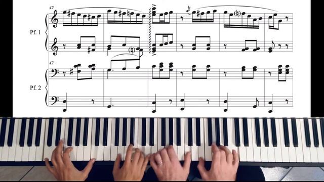 M. Moszkowski - Spanish Dance op. 12 n. 1 for Piano four hands (score) смотреть онлайн