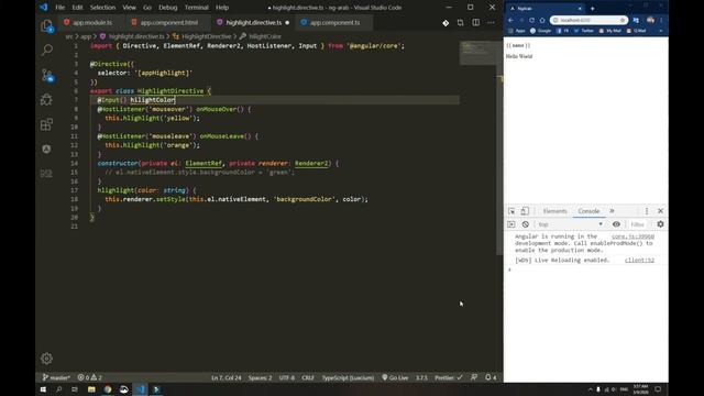 @Directive - Part 2 - @HostListener | Master Angular Framework In Arabic смотреть онлайн