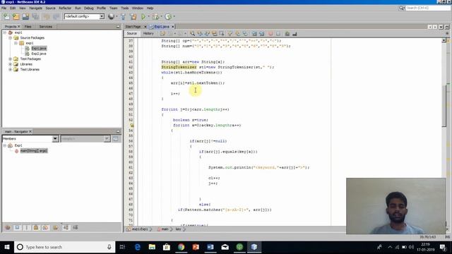 Token seperation in java смотреть онлайн