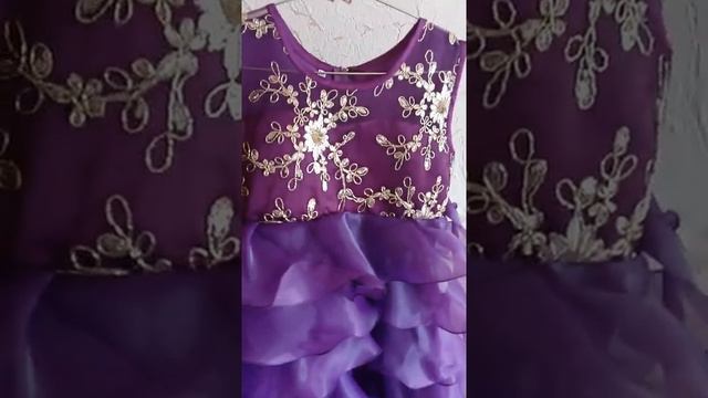 Пышное платье на девочку