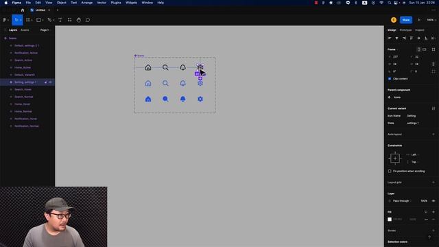 เทคนิคพื้นฐาน Component ในการทำ Interactive Tab Menu | Figma смотреть онлайн