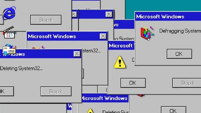 Хотел удалить папку system32... (5 сентября 1995) смотреть онлайн