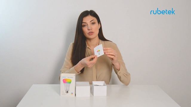 Обзор. RGB лампа rubetek RL-3103 "Умный дом" смотреть онлайн