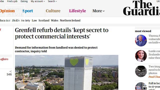 Grenfell MediaWatch Update – Institutional Gaslighting смотреть онлайн