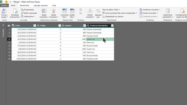 Union externa izquierda Left Outer Join en Power Query | Curso de Power Query en Excel смотреть онлайн
