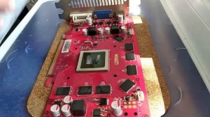 Прогрев видеокарты строительным феном