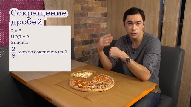 Урок 3. Сокращение дробей. Теория | Раздррроби все! | Лекториум смотреть онлайн