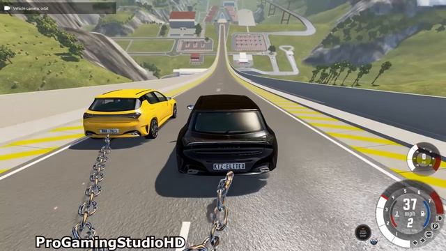 Satisfying Car Crashes #18 - High Speed Jumps, Crashes (BeamNG Drive)