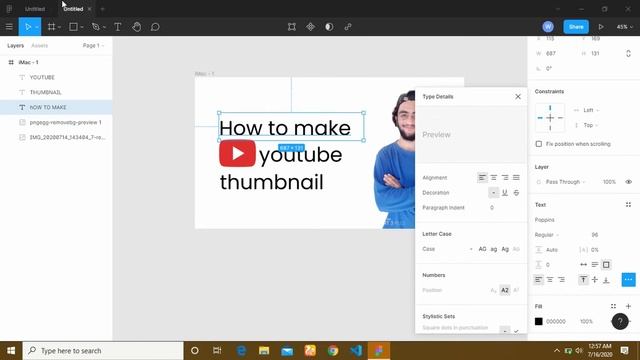How to make professional youtube thumbnail for free смотреть онлайн