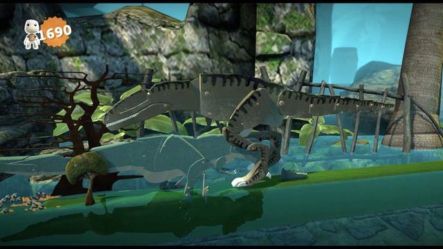 LittleBIGPlanet 3 - Dinosaurs, Among Us, Bob, Whales and Sea Monsters [PS4 Gameplay] смотреть онлайн