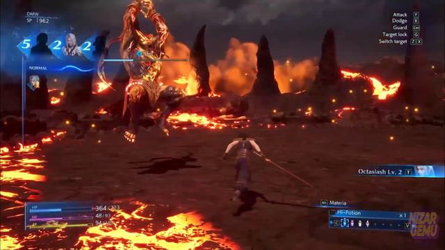 Full Fight ZACK VS IFRIT - FINAL FANTASY VII CRISIS CORE REUNION - HD REMASTER смотреть онлайн
