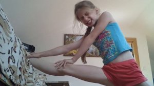 Моя тренировка по гимнастике часть (1)