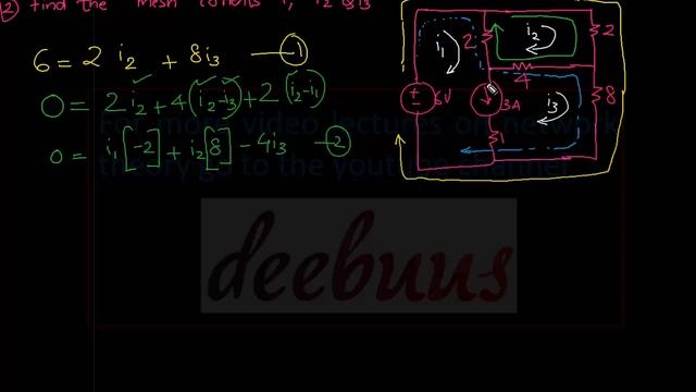 SUPER MESH SUPER NODE problems KTU Circuits and networks Network Theory module 1 s3 BTech solved смотреть онлайн