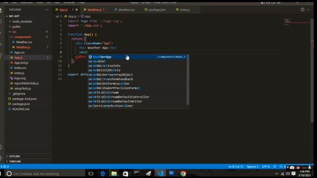 How To Make Weather App Using ChatGPT, React.js, CSS смотреть онлайн