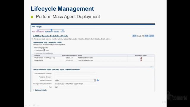 OEM 12c Adminstration JoinSQL Seminar смотреть онлайн