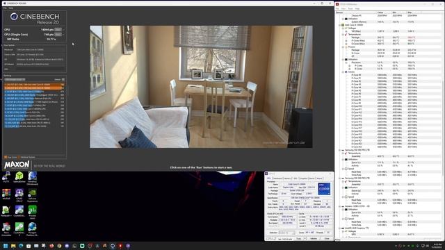 Cinebench R20 & R23 on Intel i9 13900K (DDR4 3200Mhz RAM) смотреть онлайн