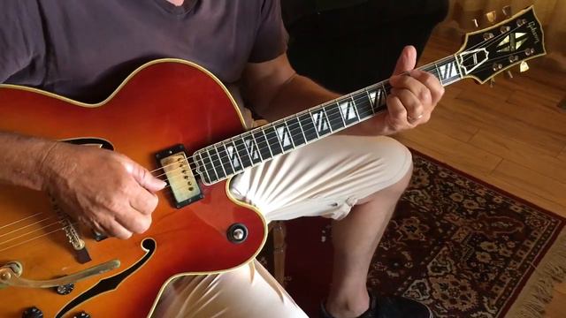 1960s vintage Gibson super 400 with bigsby смотреть онлайн