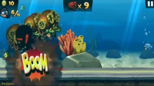 Zombie Tsunami New Special Events-Under the Ocean Golden Zombies Eat Divers (Android,IOS)
