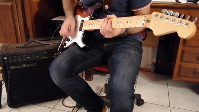 FENDER Stratocaster HH Démo Seymour Duncan SH2 and TB4 pickups test clean sound смотреть онлайн