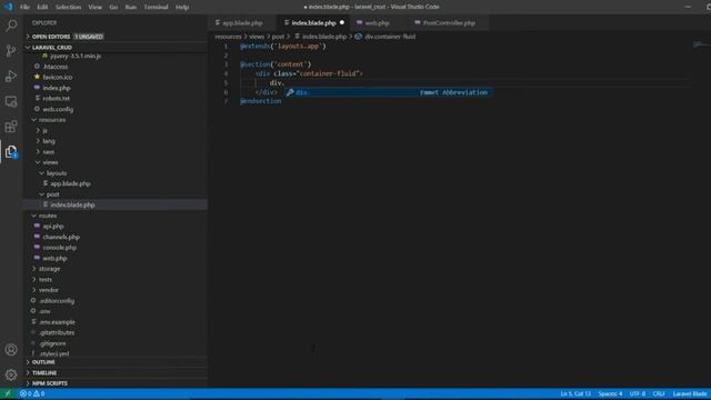 Laravel 7 CRUD with Jquery Ajax - Part 3 - Creating Pagination & Listing using Ajax (Part A) смотреть онлайн