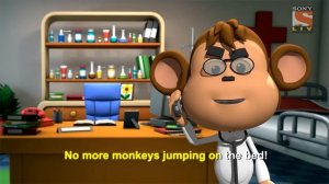 Five Little Monkeys Jumping On The Bed with Lyrics | LIV Kids Nursery Rhymes and Songs | HD