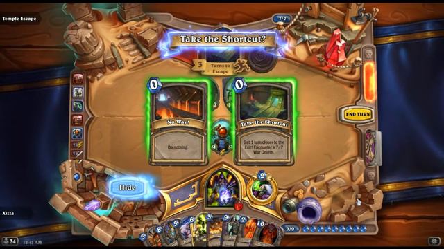 Hearthstone Adventures - League of Explorers: Temple of Orsis (Wing 1) смотреть онлайн