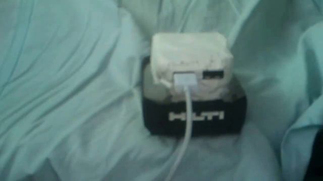 First USB charging energy from the battery HILTI смотреть онлайн
