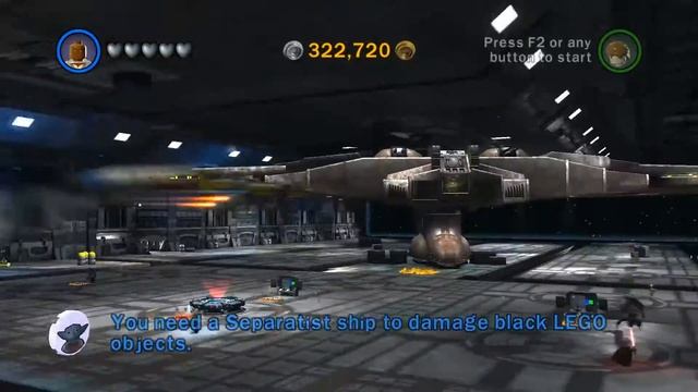 How to get to the Separatist Ship - LEGO Star Wars III: The Clone Wars смотреть онлайн