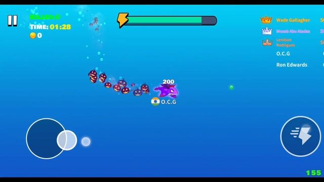 Robo Fish V.S Dracula Fish Revenge || 4,00,00,000 + score game play || own creativity gaming смотреть онлайн