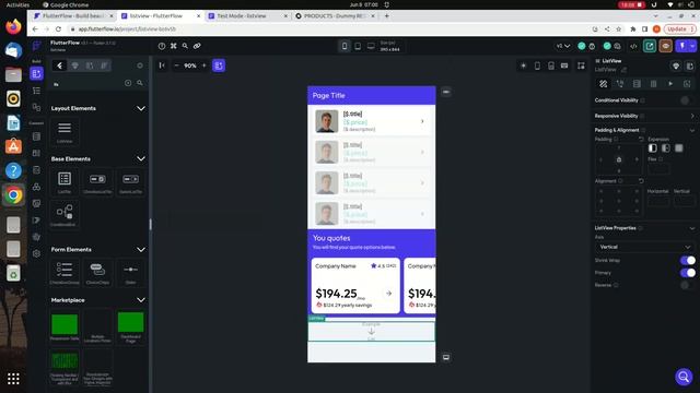 ListView & API calls in FlutterFlow смотреть онлайн