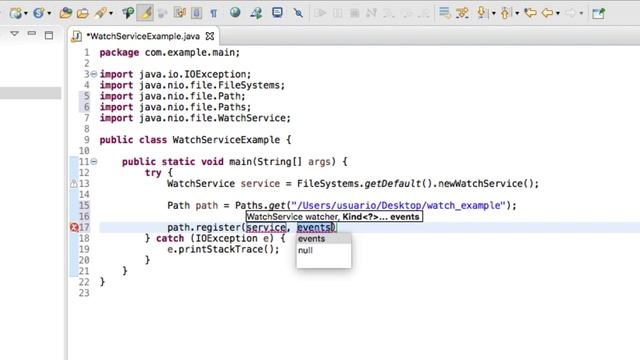 WatchService - Detección de cambios sobre archivos en Java | 4SoftwareDevelopers смотреть онлайн